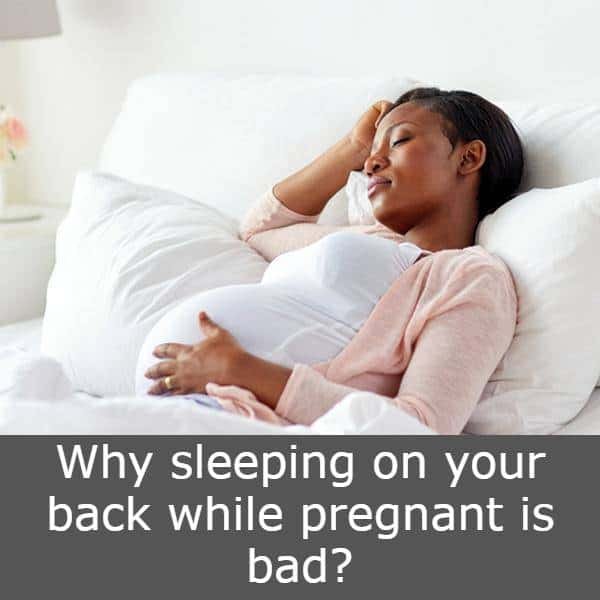 Sleeping on your back While Pregnant