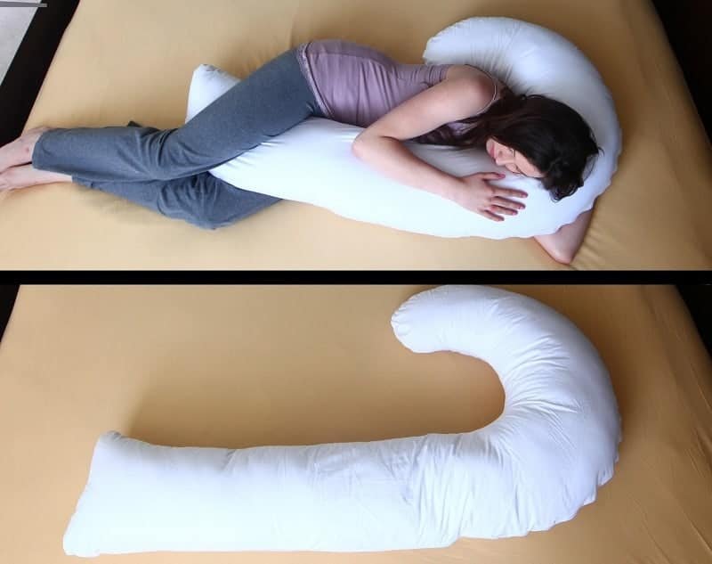 J-Shaped-Pillow